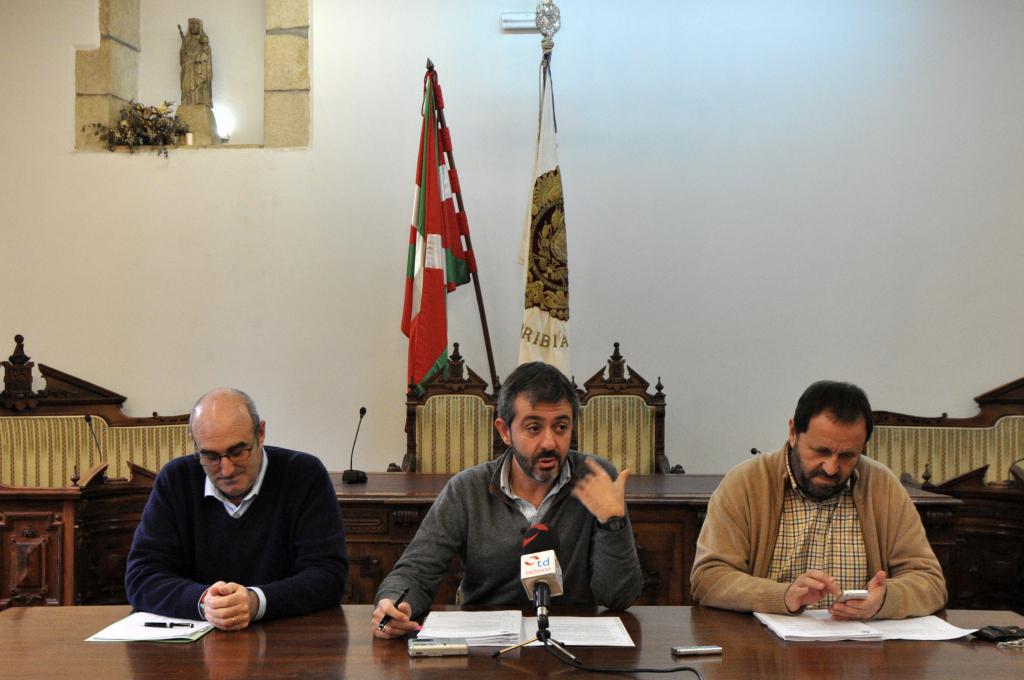 Altuna, Kerejeta eta Sagarzazu, atzoko agerraldian