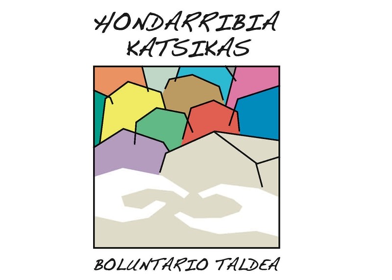 Hondarribia Katsikas Boluntario Taldea Logo