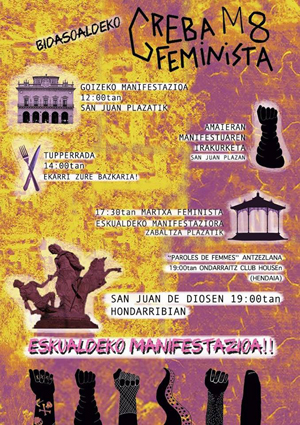 Bidasoaldeko greba feminista