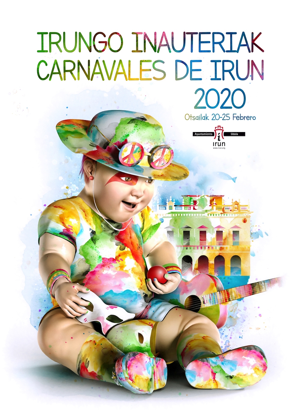 El cartel de Carnaval 2020 también fue de Rubén Lucas.