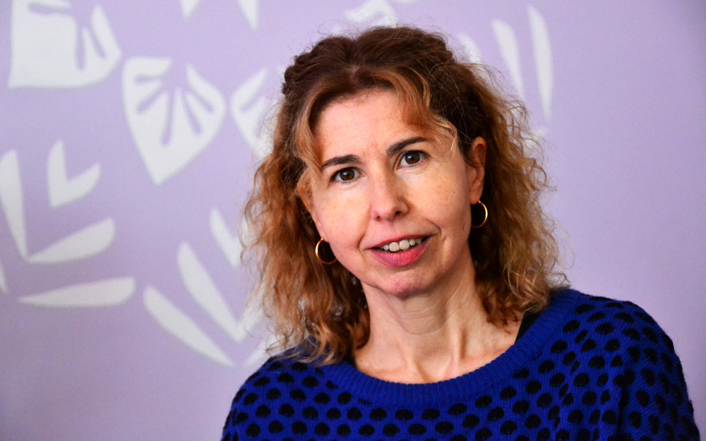 Marina Pintos Bizi Soinu zentroko terapeuta eta irakaslea.