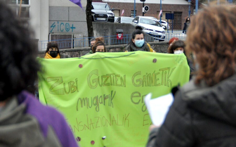 EMMk iragan ostiralean bildu zituen Oarsoaldeko zapiak, Errenteria-Oreretan.