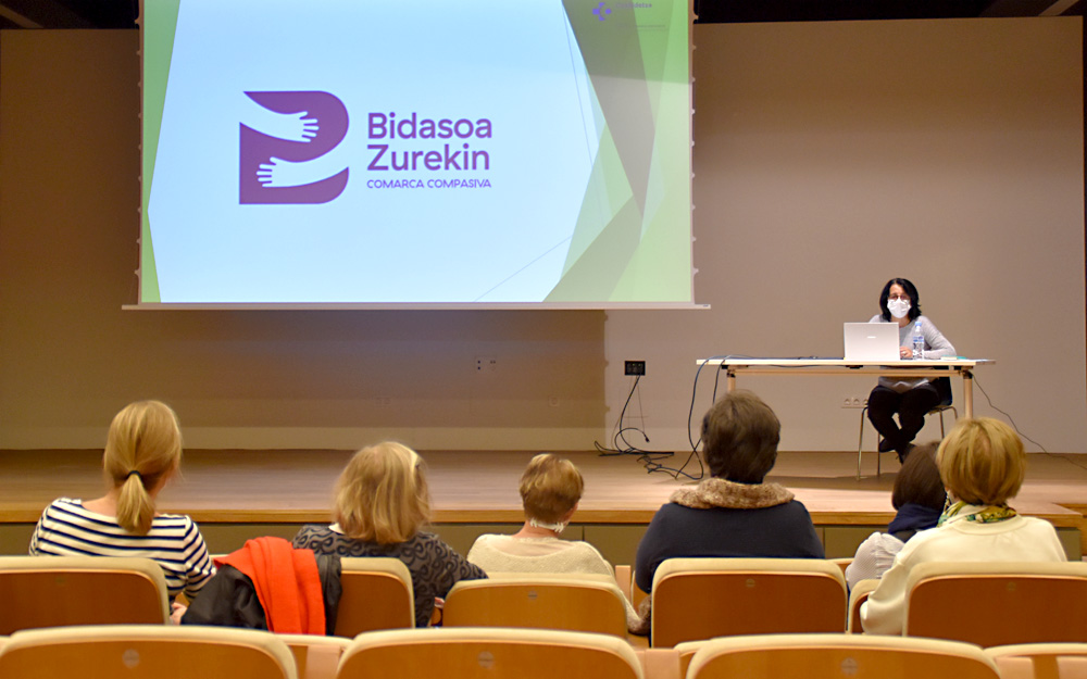 BIdasoa Zurekin elkartearen aurkezpena Hondarribian.