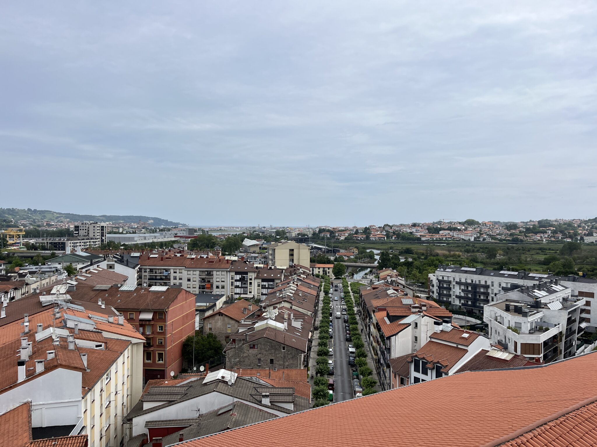 Vista áerea de Irun