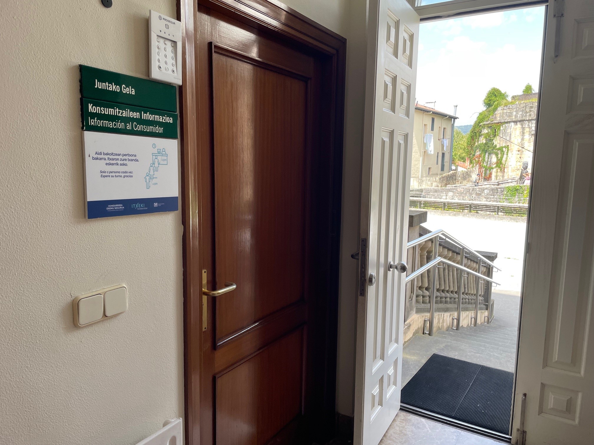Oficina de ACUBI en Hondarribia