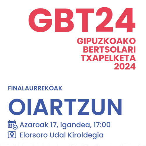 GBT24 Oiartzungo finalaurrekorako bi sarrera bikoitz