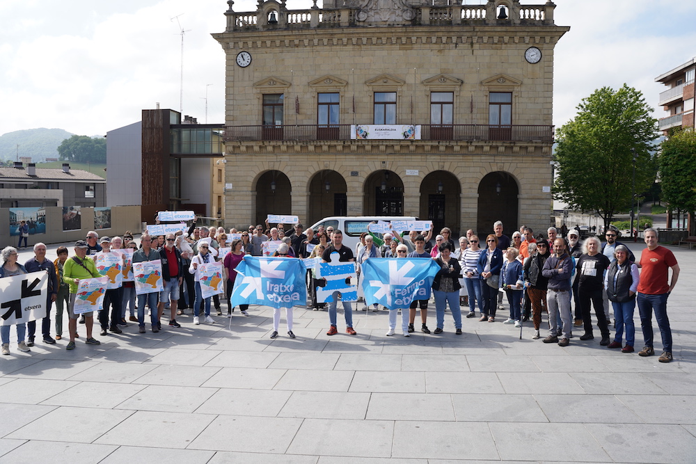 Concentración en Irun
