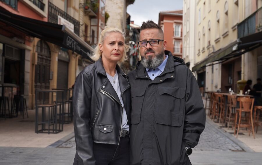 Amaya Zabarte eta Joseba Novoa